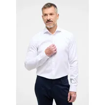 Eterna Langarmhemd "SUPER Slim Fit, weiß, NOS