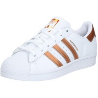 Adidas Superstar cloud white/copper metallic/core black 37