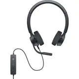 Dell WH3022 Kopfhörer, Schwarz, Circumaural