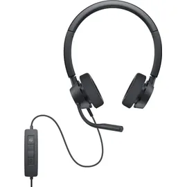 Dell WH3022 Kopfhörer, Schwarz, Circumaural