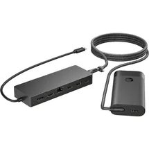 HP Universal USB-C Hub und Laptop-Ladegerät, Kombo