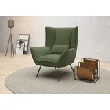 INOSIGN Sessel »Kilrea Relaxsessel, Ohrensessel« Extra hohe Rückenlehne grün