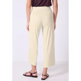 street one studio Culotte High Waist Velvet Cream 42