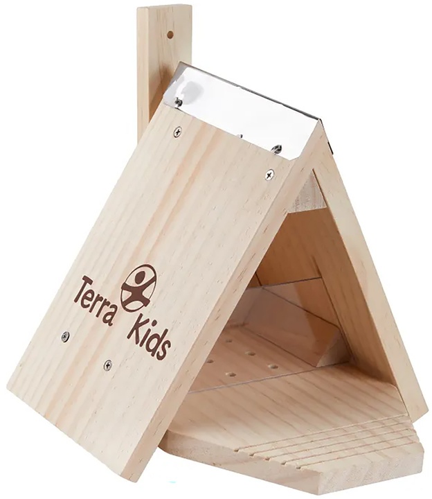 Holz-Bausatz Terra Kids - Eichhörnchen Futterhaus In Natur