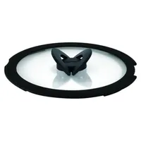 Tefal L9846753, Rund, Schwarz, Transparent, Glas, 28 cm
