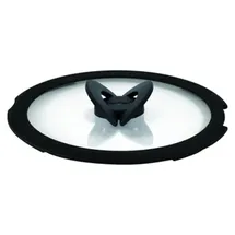Tefal L9846753, Rund, Schwarz, Transparent, Glas, 28 cm