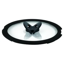 Tefal L9846753, Rund, Schwarz, Transparent, Glas, 28 cm