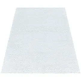Ayyildiz Fluffy 3500 Hochflorteppich 80 x 150 cm weiß
