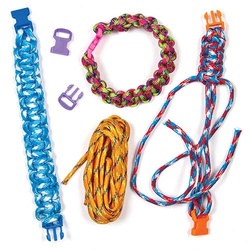 Bastelset Kordelarmband (pro Set 6) Schmuck Basteln