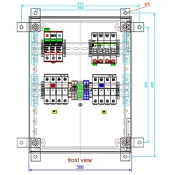 GAK TYPE S-1000-4S(2x)xx-T63-BC-W-PES-1.0 GAK mit integriertem ÜSS Typ 1+2 für S...