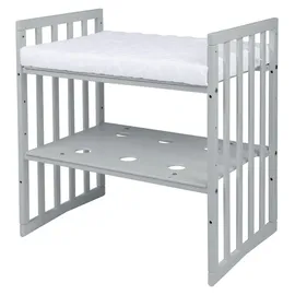 Waldin Babybett OWAL Kinderbett 7in1 mit Matratze,