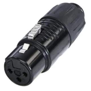 Rean AV RA3FT-B XLR-Adapter Mini-XLR-Stecker - Mini-XLR-Buchse Polzahl:3 1St.