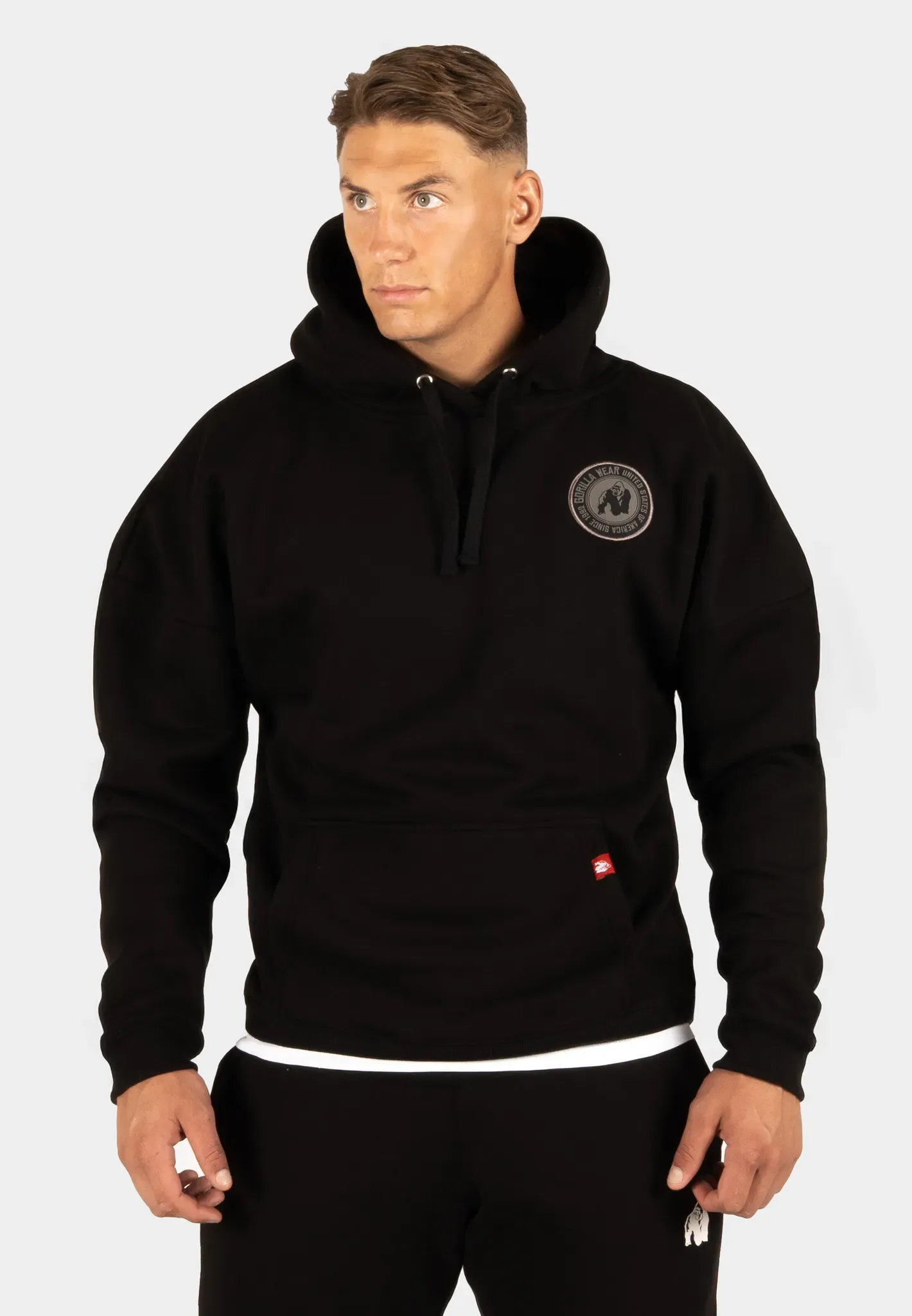 Jordan Oversized Hoodie - Schwarz - L