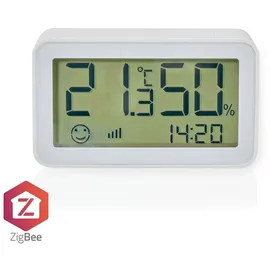 Nedis Smart Climate Sensor Weiß Zigbee 3.0
