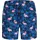 JACK & JONES Badeshorts JPSTMAUI VIBES NOVELTY AOP Blau S