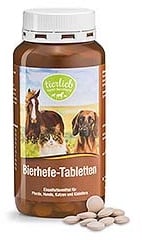 tierlieb Beer Yeast Tablets for horses, dogs, cats and small animals - 200 g