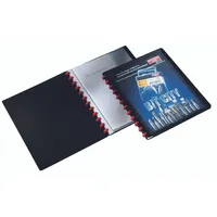 Durable Duralook Easy Plus A4, mit 20 Hüllen) schwarz,
