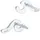Elli Ohrstecker Wellen Silber 925 onesize