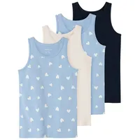 NAME IT Hearts Ärmelloses Baselayer 4 Einheiten Serenity 4