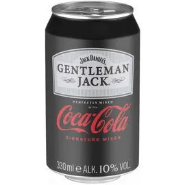 Jack Daniel's Gentleman Jack & Cola 10% vol 0,33 l