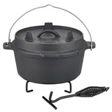 GSW Dutch Oven Ø 24 cm Metall/Gusseisen schwarz
