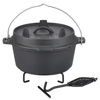 GSW Dutch Oven Ø 24 cm Metall/Gusseisen schwarz