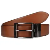 LLOYD Leder Wendegürtel 0813/05 Schwarz/Braun, Länge:90 cm - 90