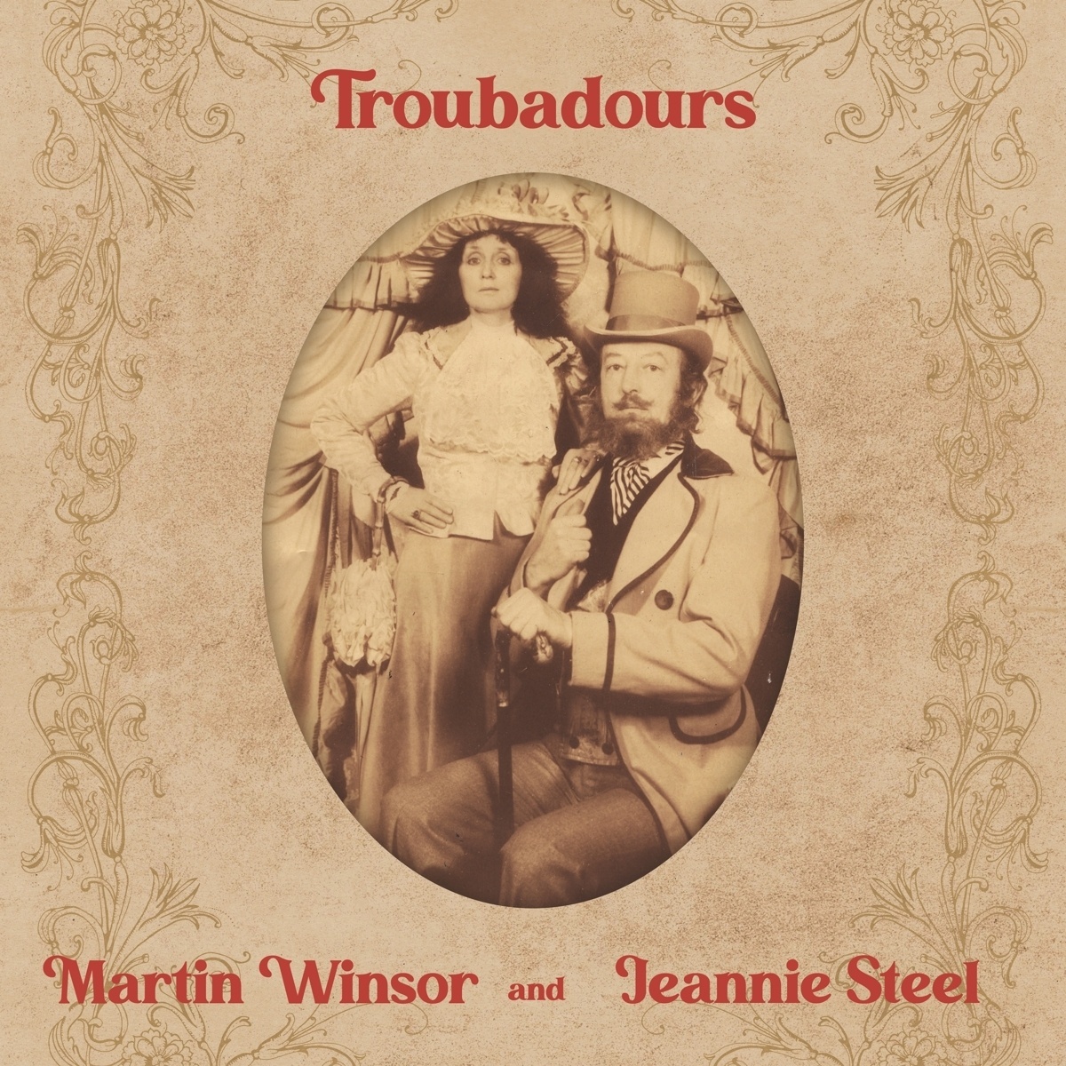 Troubadours (Vinyl) - Martin Winsor  Jeannie Steel. (LP)