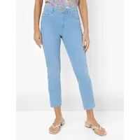 Brax Style CAROLA S USED BLEACHED BLUE, denim hellblau,