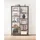 VASAGLE Bücherregal 100 x 30 x 170 cm Schwarz / Braun