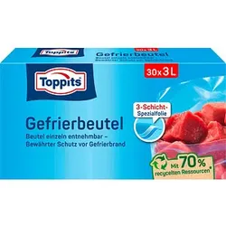 30 Toppits Gefrierbeutel 3,0 l