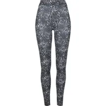 URBAN CLASSICS Ladies AOP Leggings | schwarz