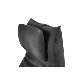 KOINOR Sessel Safira Leder 92 x 113 x 90 cm Schwarz elektrisch