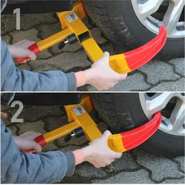 Baumarktplus Radkralle mit Sicherheitsschloss 17-27,5 cm