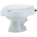 Queralto Toilettensitzerhöhung mit Deckel 3 Höheneinstellungen 6,10,15 cm weiß