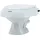 Queralto Toilettensitzerhöhung mit Deckel 3 Höheneinstellungen 6,10,15 cm weiß