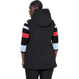 Ulla Popken Weste Damen Schwarz XL-XXL