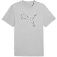 Puma Tad Essential Heather Cat Tee grau M