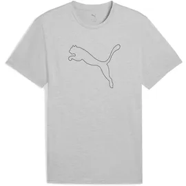 Puma Tad Essential Heather Cat Tee grau M