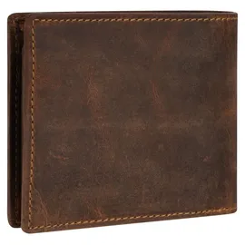 GREENBURRY Vintage 1702-Stag-3 Herren Geldbörse braun