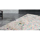 Fellteppich KAYOOM "Rocket 310" Gr. 6, bunt (multi, elfenbeinfarben), B:200cm H:8mm L:290cm, Kuhfell, Teppiche, Fellteppich, echtes Rinderfell, Wohnzimmer