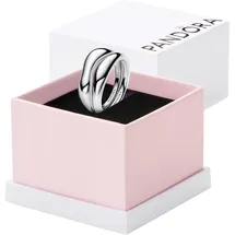 Pandora 193264C00 Ring-Set für Damen Silber, 58/18,5