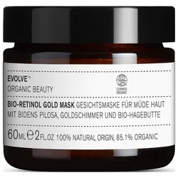 Evolve Organic Beauty BIO-RETINOL GOLD MASK Anti-Aging Maske 60 ml 