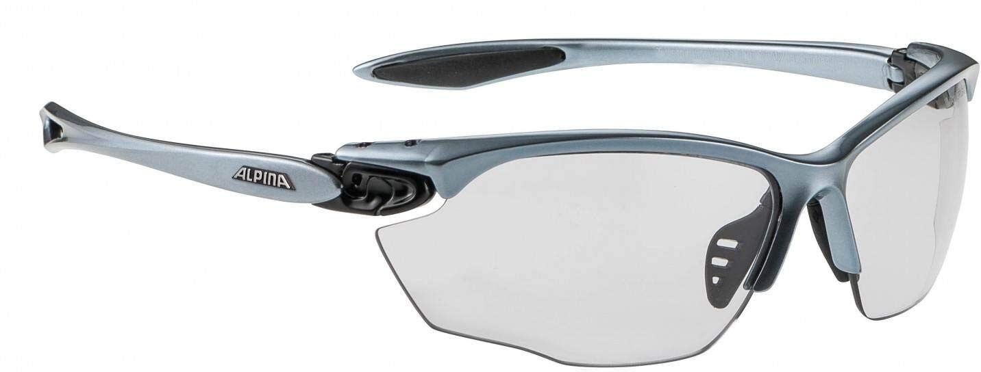 Alpina Unisex Sportbrille Twist Four VL+, tin-black, A8434125