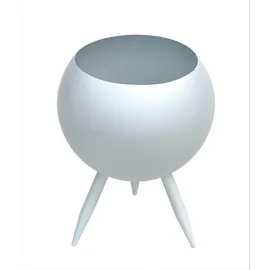 DanDiBo Ambiente Blumenhocker 27 x 19 cm Weiß