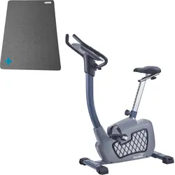 Ergometer Wiry Heimtrainer 11kg Schwungmasse 24 Trainingsprogramme grau No Size