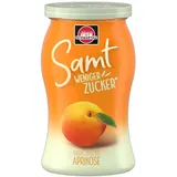Schwartau Samt Weniger Zucker Aprikose, zuckerreduzierter Fruchtaufstrich, 255g