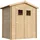 TIMBELA Holzhaus Gartenhaus M367+M367G - Mit imprägniertem BodenB196xL136xH218 cm/ 1.98 m2