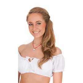 Nübler Dirndlbluse Claudia weiß 34