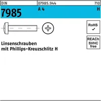 Industrial Quality Supplies DIN 7985/ISO 7045 Linsenschraube VG M1,6x5